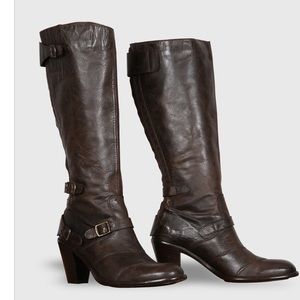 Belstaff Trialmaster 1955 Heeled leather tall boots